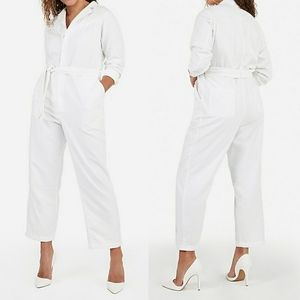 NWT Express Sash Tie Utility Jumpsuit